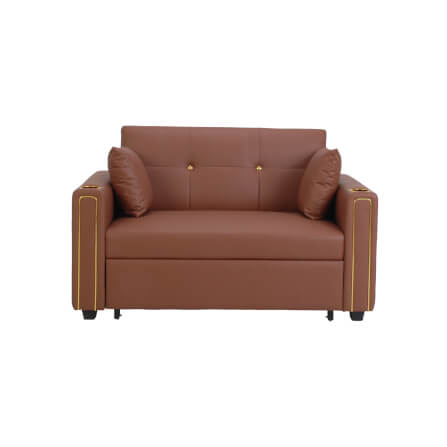 โซฟาเบด MONO FURNITURE รุ่น VALENCIA สีน้ำตาล_0